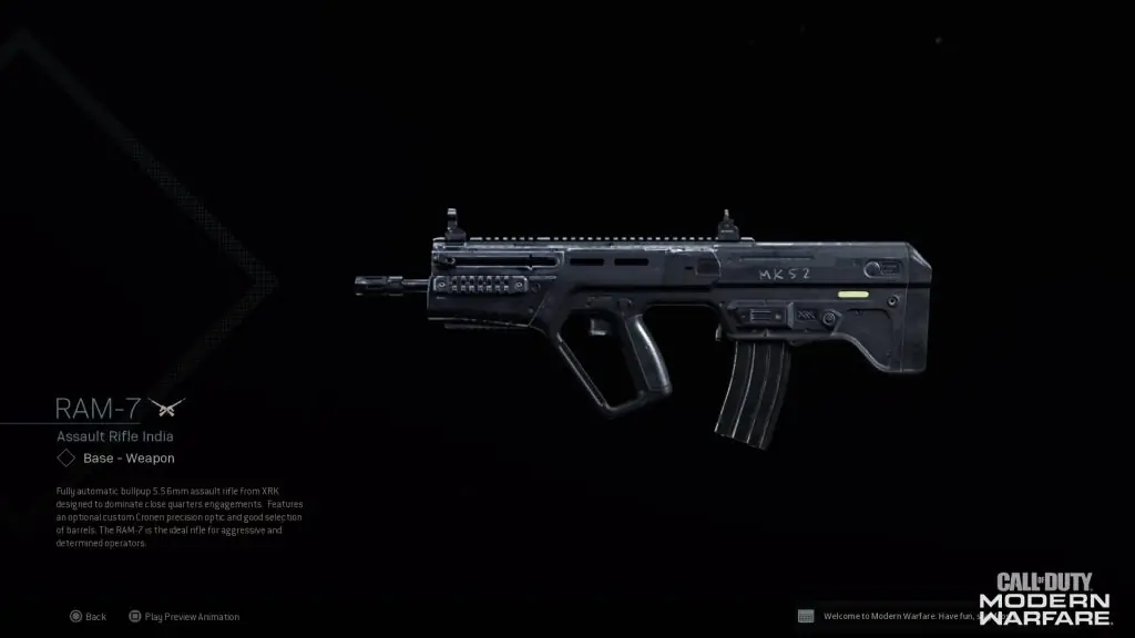 Call of Duty Warzone Best RAM-7 Loadout