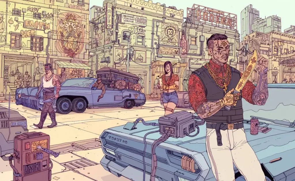 Cyberpunk 2077 Valentinos Gang
