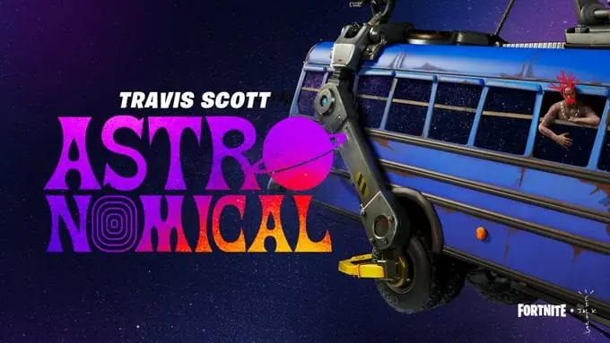 Travis Scott Astronomical Fortnite Tour Dates