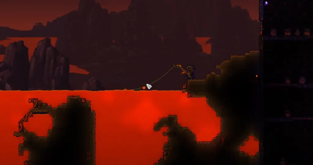 Terraria Journey's End Lava Fishing Guide