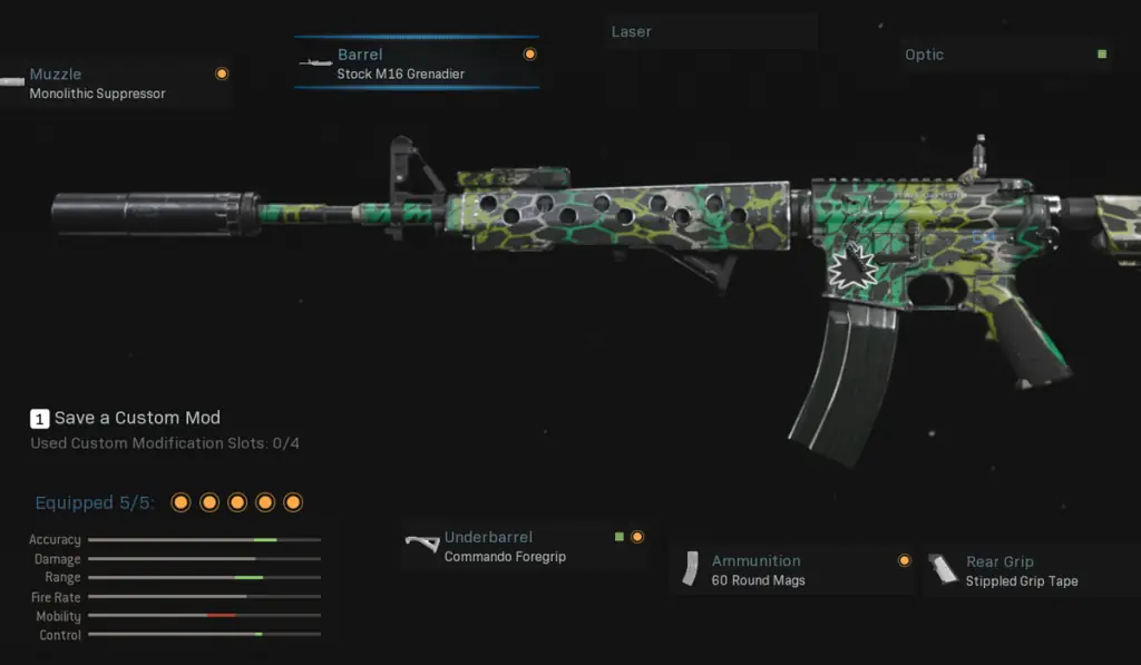 Best M4A1 loadout Warzone