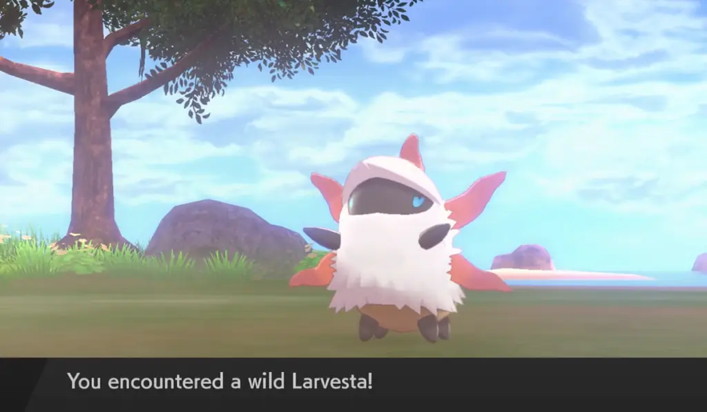 How to get Larvesta in Pokemon Sword & Shield Isle of Armor