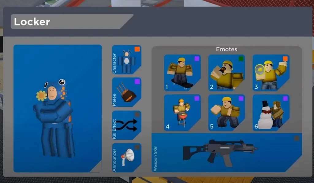 How to get the Froggy skin in Arsenal
