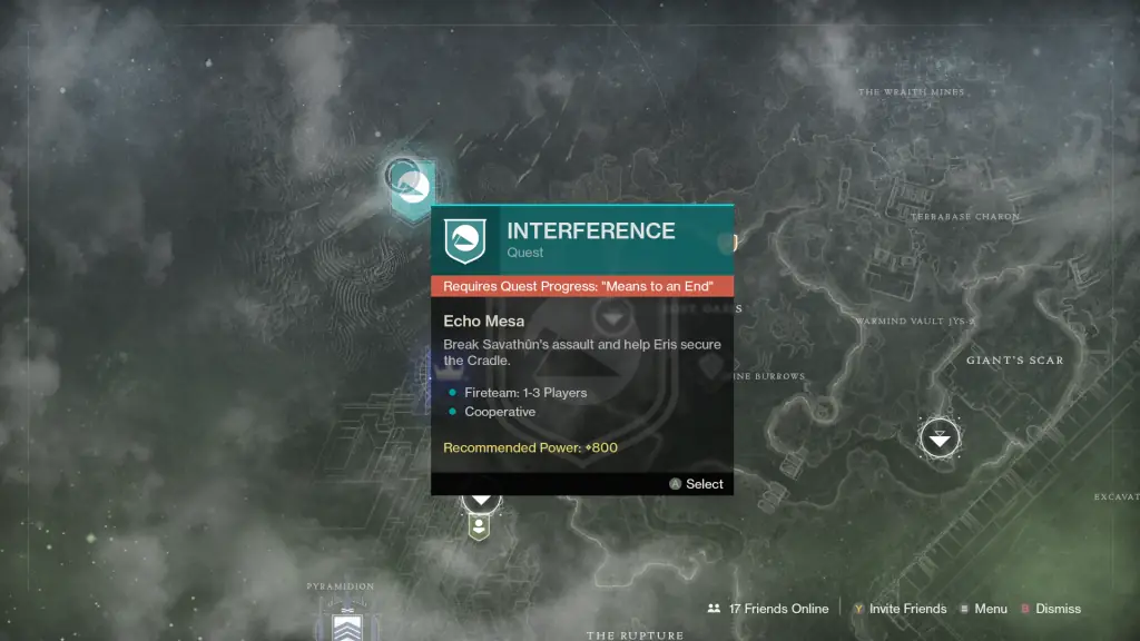 Means to an End Quest Bug in Destiny 2