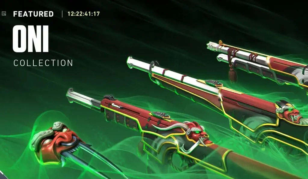 Valorant Oni Collection now available for purchase
