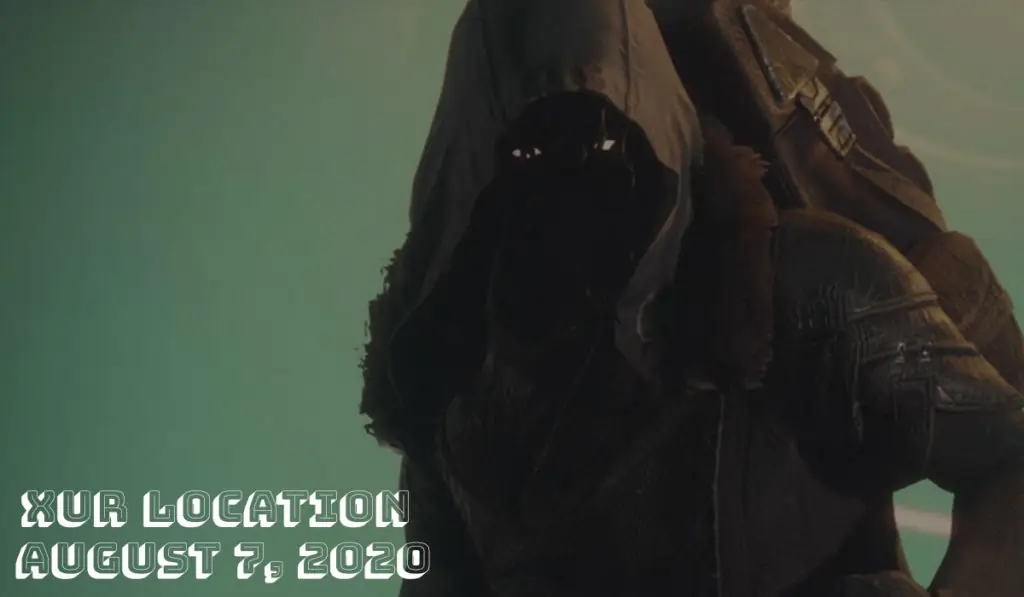 Destiny 2 Xur Location and Items for August 7-11