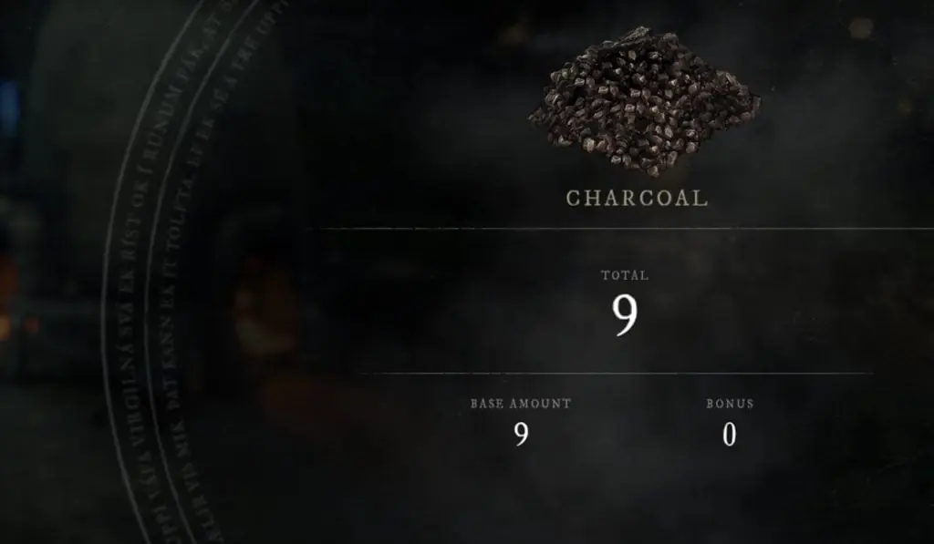 Where to find Charcoal in New World