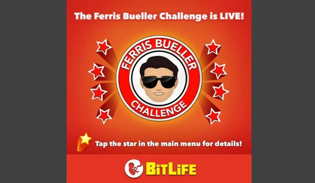 How to complete the Ferris Bueller Challenge in BitLife