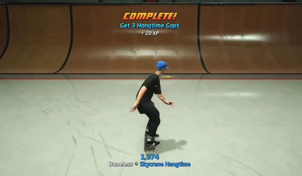 How to get 3 Hangtime Gaps on The Hangar in Tony Hawk's Pro Skater 1 + 2