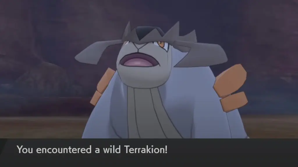 How to get Terrakion in Pokemon Sword and Shield's Crown Tundra