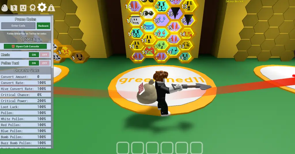 Roblox Bee Swarm Simulator Codes November 2021