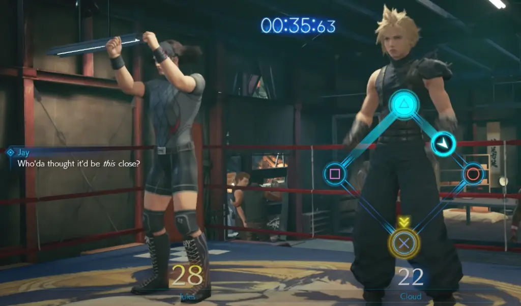 How to Get Squat Mini-Game High Score in FF7 Remake