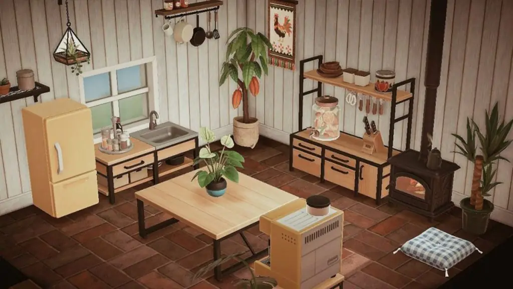 animal crossing ironwood kitchen ideas