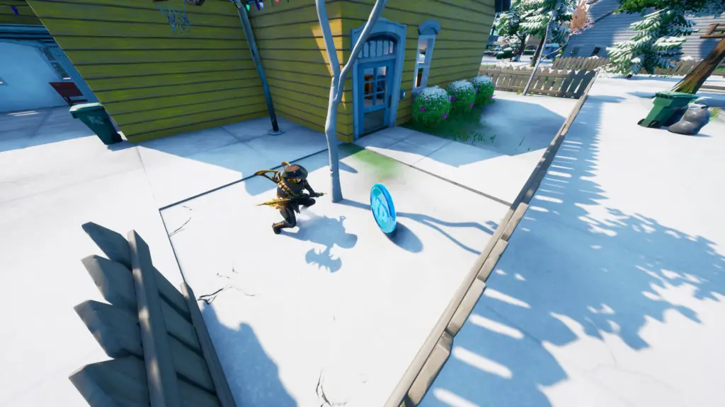 How To Find The Buried Blue Coin In Retail Row Location In Fortnite