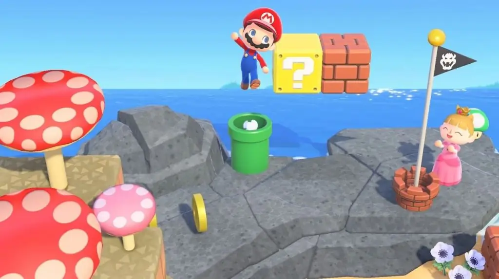 How to get Mario Items in Animal Crossing New Horizons