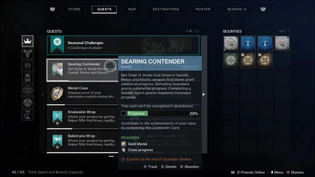 What Are Contender Cards in Destiny 2?