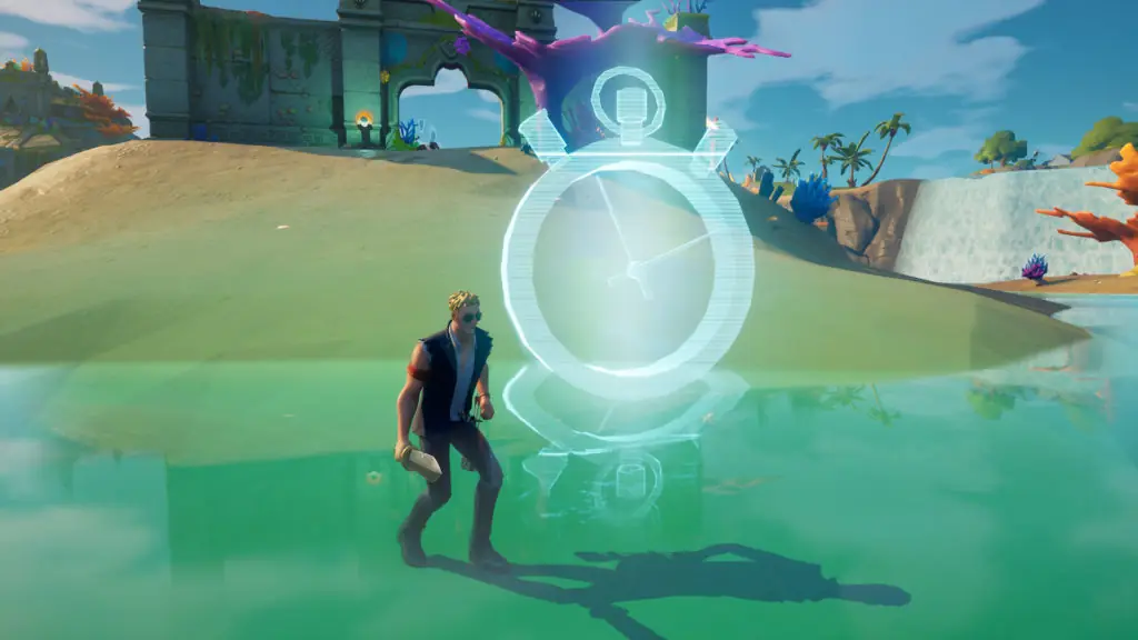 Where to Complete the Swimming Time Trial at Weeping Woods or Coral Castle in Fortnite