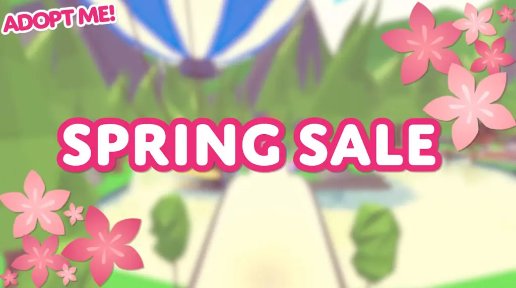Adopt Me Spring Sale Week and Double Bucks Weekend