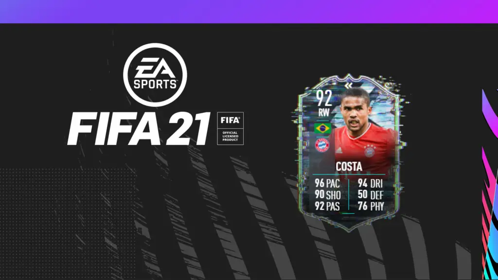 Douglas Costa TOTS SBC Cheapest Solutions