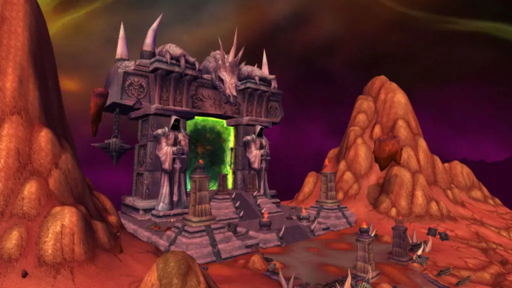 Where is the Dark Portal in Burning Crusade Classic?