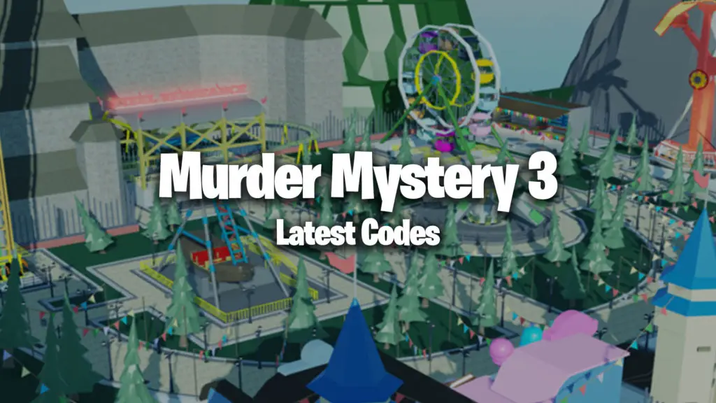 Murder Mystery 3 Codes