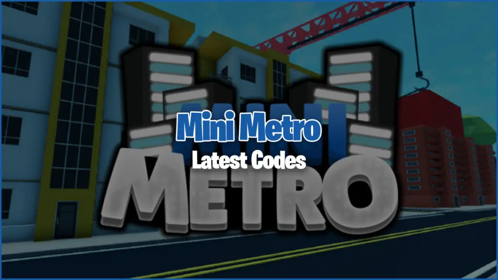 Mini Metro codes