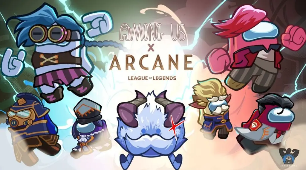 InnerSloth Announces Among Us x Arcane Crossover