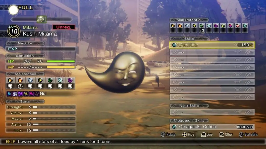 Shin Megami Tensei V Mitama Weakness