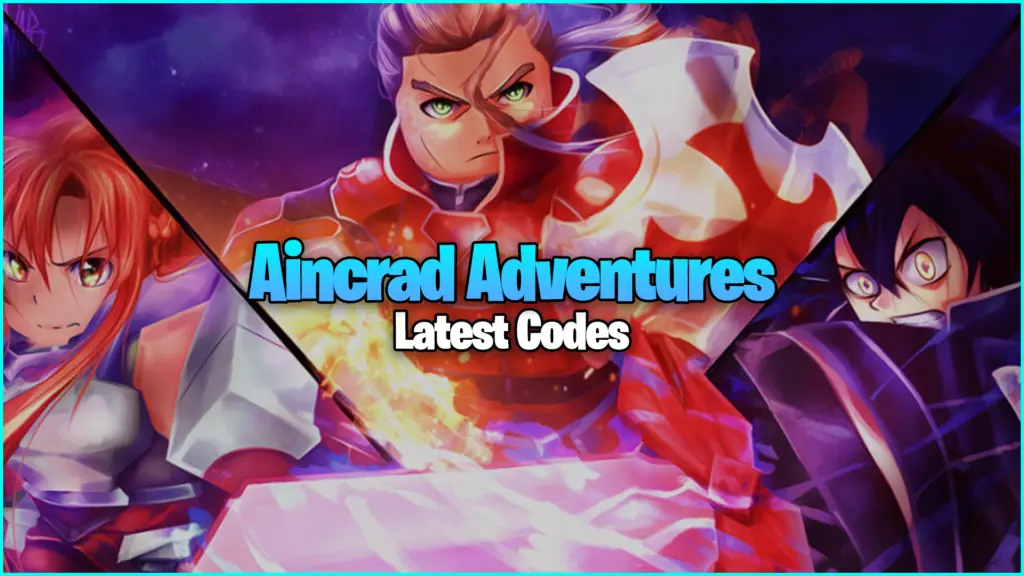 Aincrad Adventures Codes