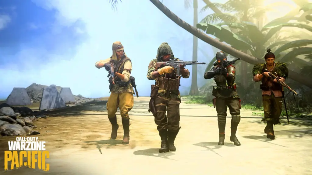 Call of Duty Warzone Pacific Caldera Map Release Time