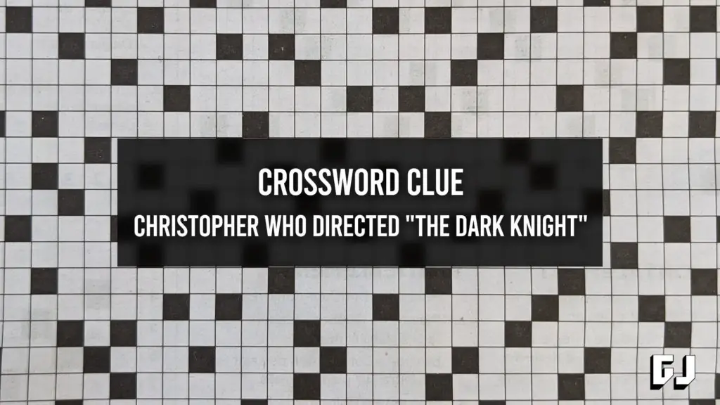 Directed crossword clue