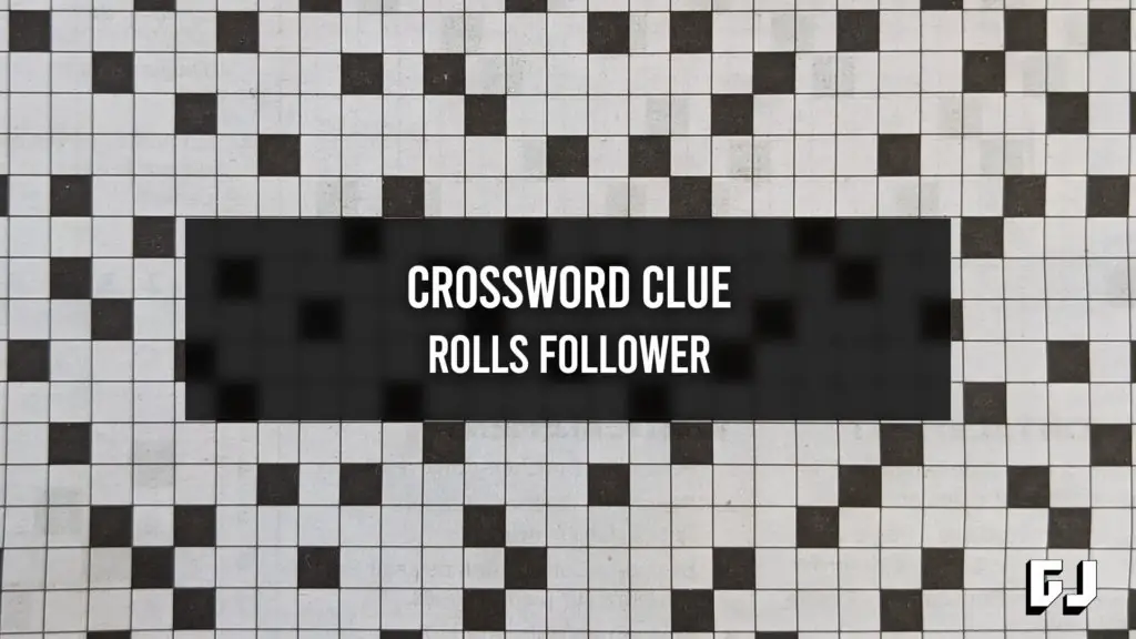 Rolls Follower - Indice de mots croisés - Gamingsym France