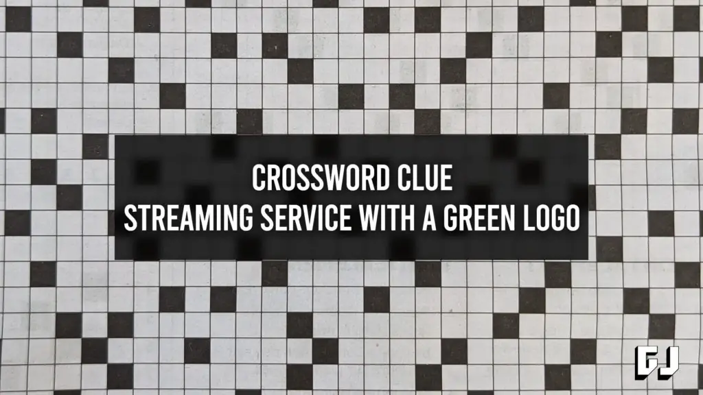 Logo crossword clue