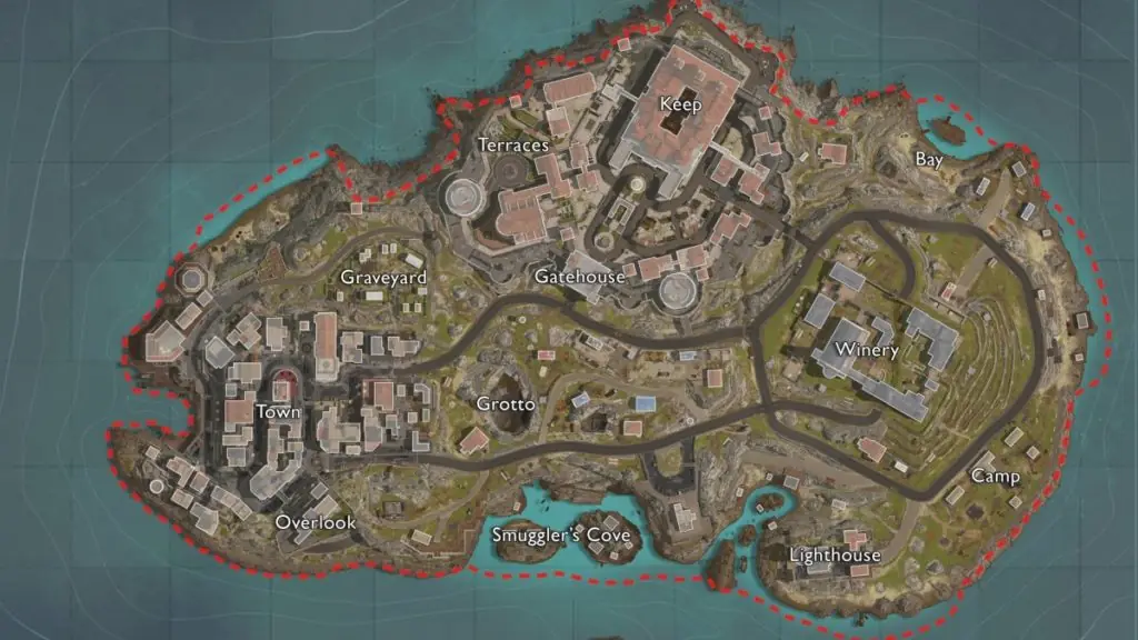Best Loot Locations In Call of Duty: Warzone’s Fortune’s Keep Fortune's Keep Map