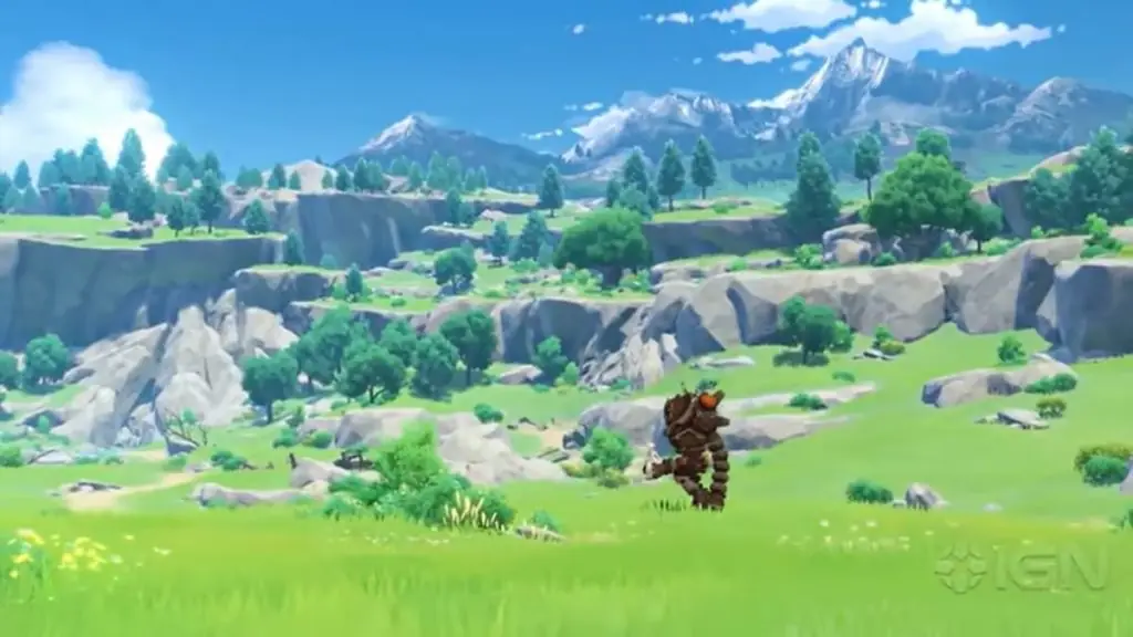 Genshin Impact Robot Landscape Screenshot