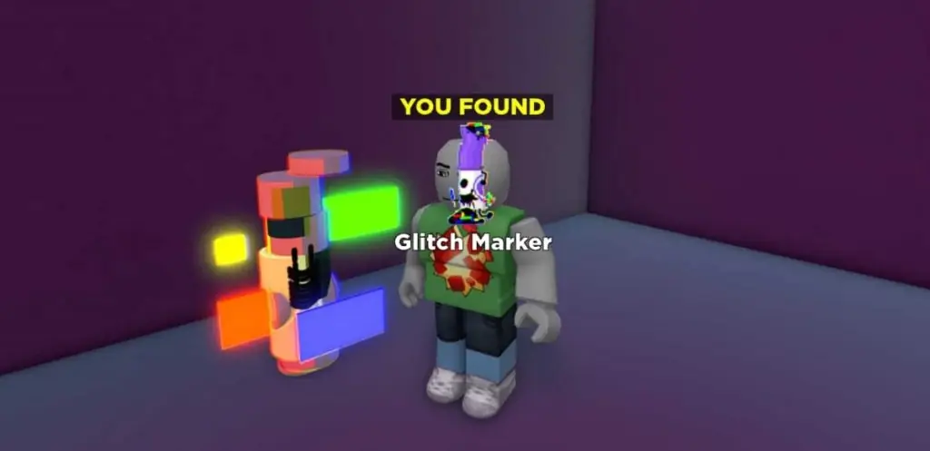 How to seek out the Glitch Marker in Find the Markers