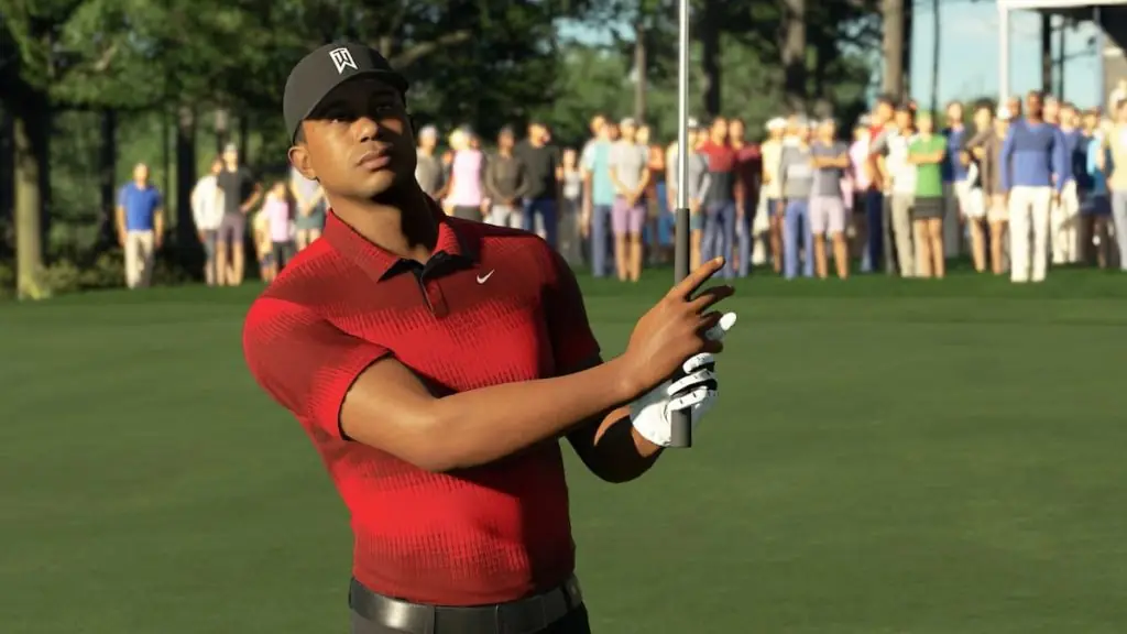 PGA Tour 2k23 screenshot of tiger woods