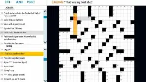 Email Clutter - Crossword Clue - Gamer Journalist