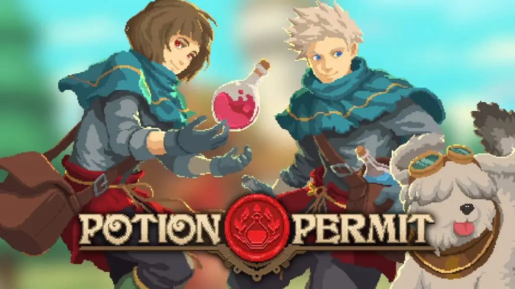 Potion Permit Pixelated Art