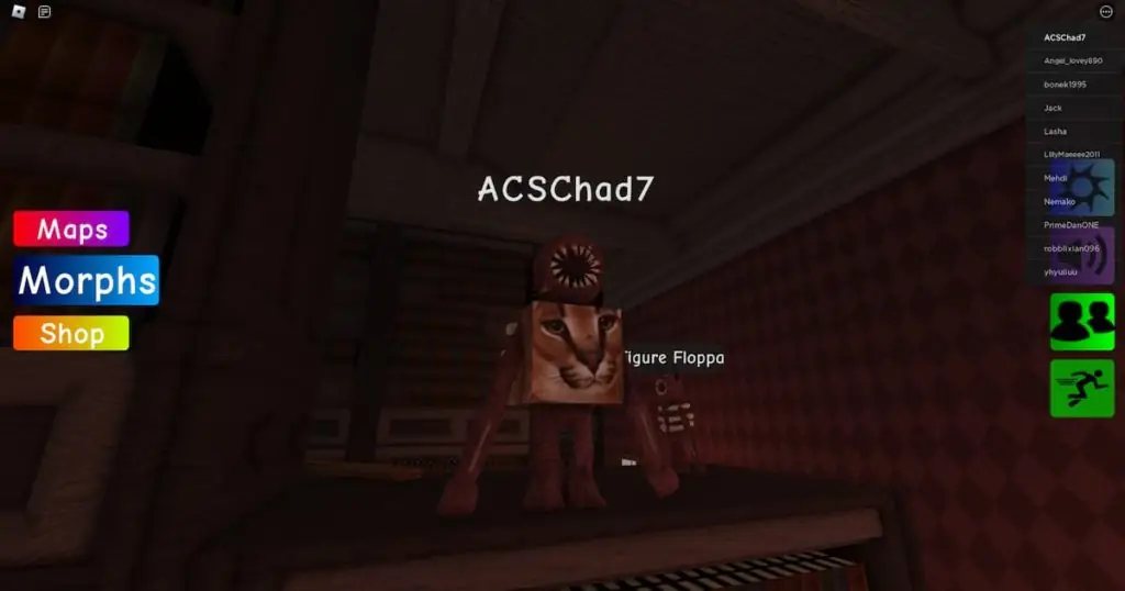 figure floppa in find the floppa morphs