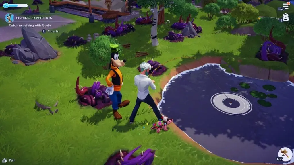 timing fishing in Disney Dreamlight Valley