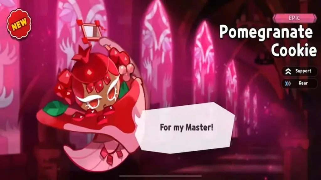 cookie run kingdom pomegranate