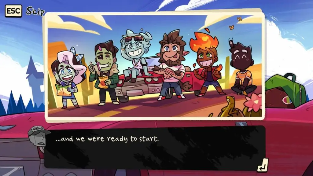 monster roadtrip start