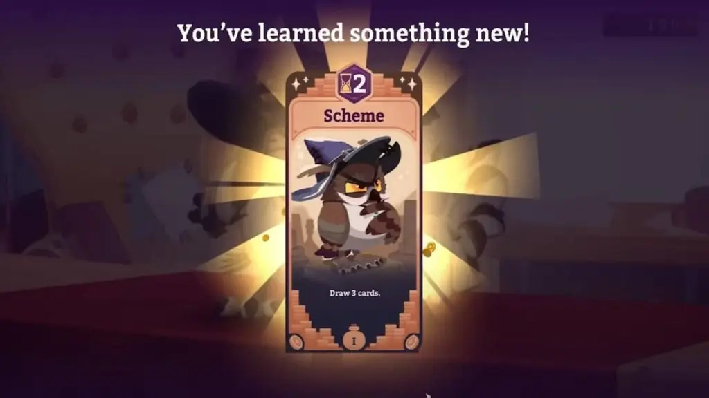 La primera carta de Owl en Potionómica
