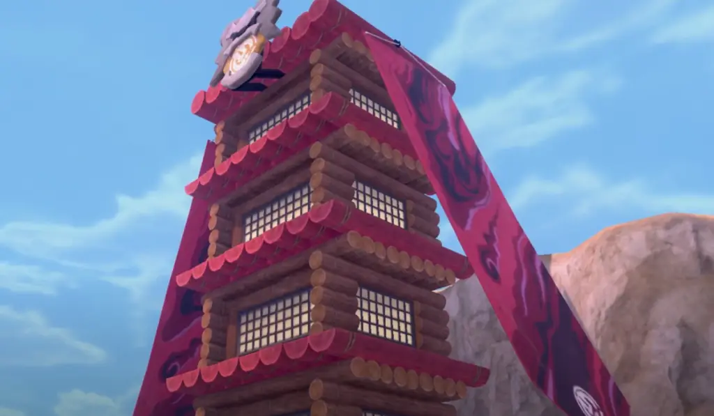 Tower of Water or Darkness in Pokemon Sword & Shield Isle of Armor