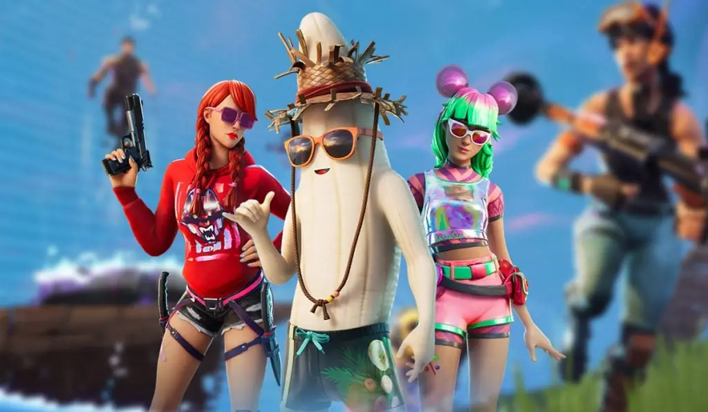 Skins and cosmetics from Fortnite 13.30
