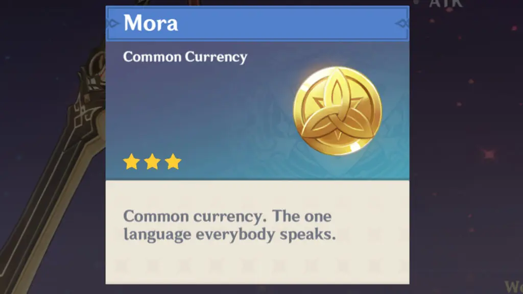 How to get Mora in Genshin Impact