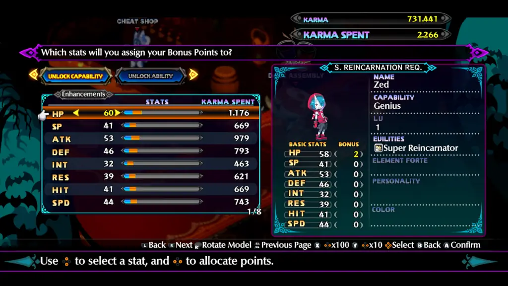How to Get and Use Karma in Disgaea 6