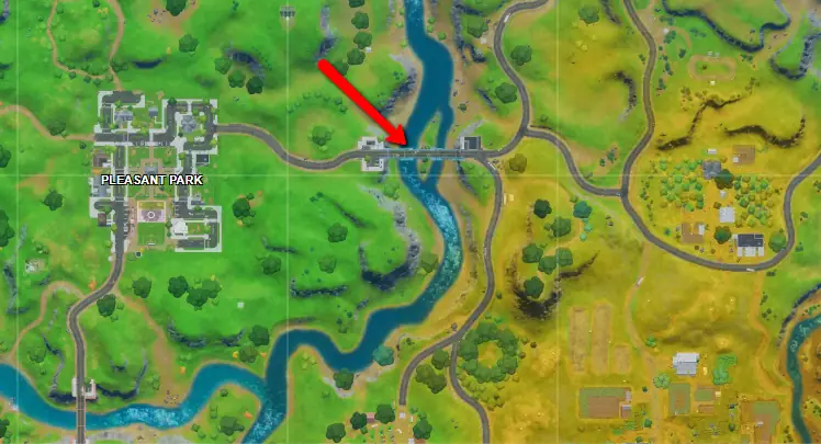 Fly A Choppa Under Purple Red And Blue Steel Bridges Locations