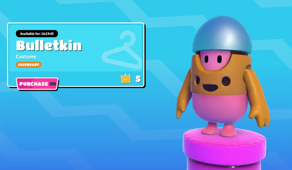 Fall Guys X Enter The Gungeon Bulletkin Skin Available Until August 19